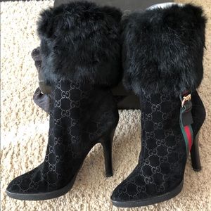 Gucci Fur boots